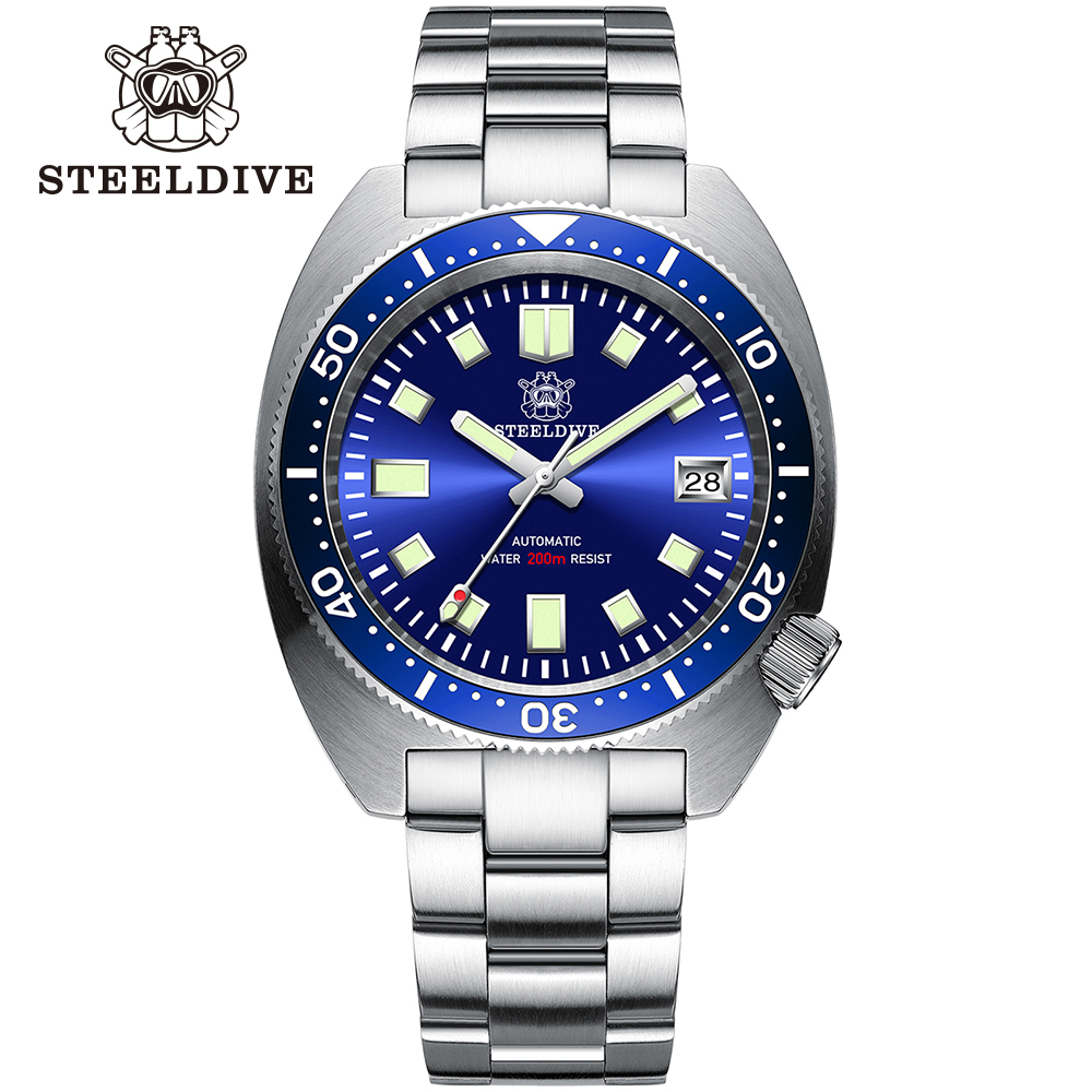 Seiko Watch Prospex - STEELDIVE 42mm 薄型アバロン SD1977 サファイアガラス NH35