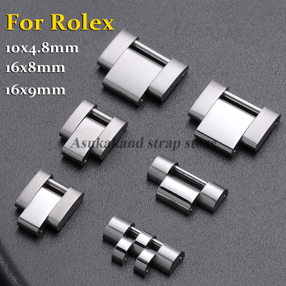 Rolex Watch Daytona - 16x8mm/16x9mm/10x4.8mmメタルエクステンションリンク、ロレックス プレジデント オイスター ジュビリーウォッチストラップ用、GMT サブマリーナ デイトナ