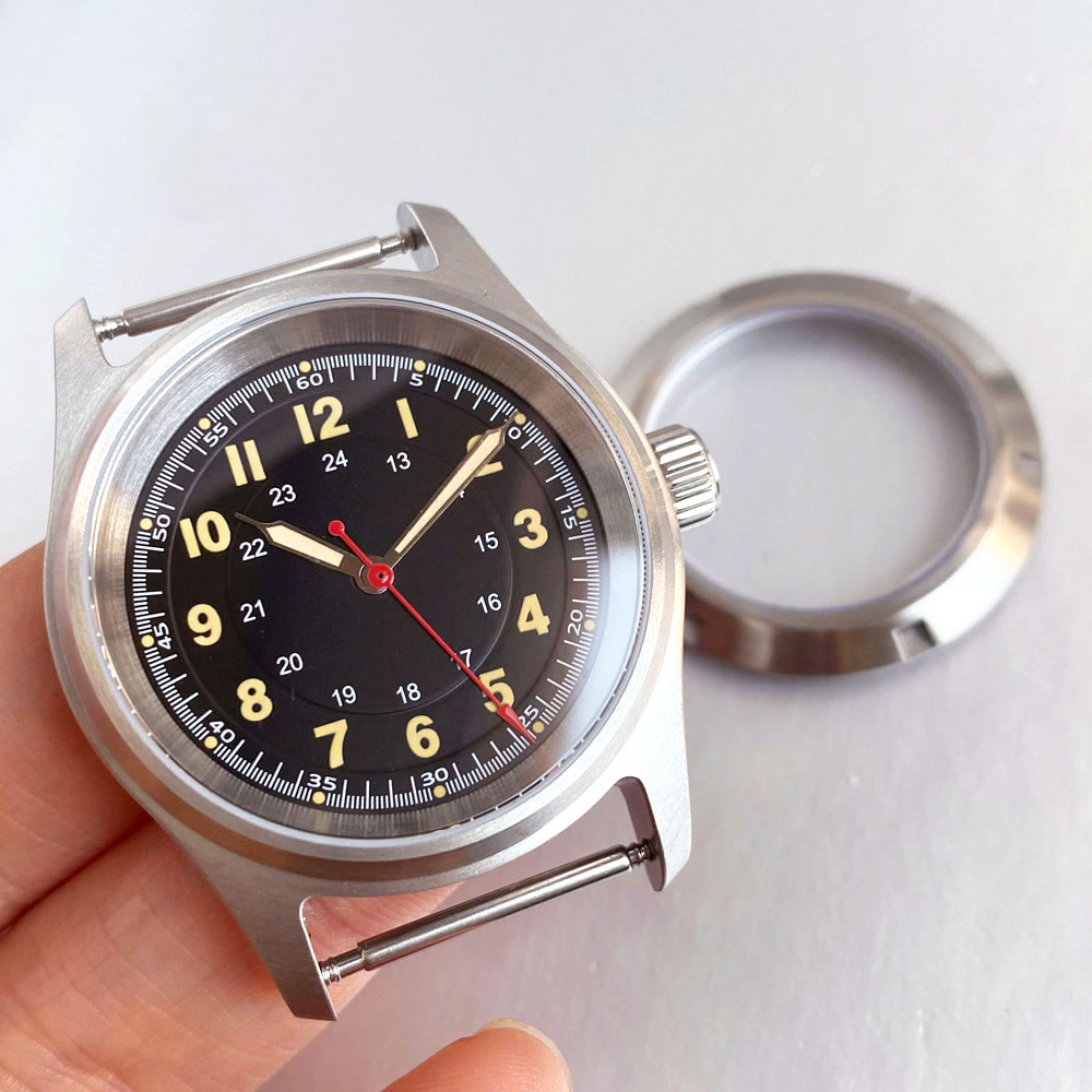 Seiko Watch 5 Sports - ダイバー 36mm パイロットウォッチケース 20ATM サファイアガラス NH35