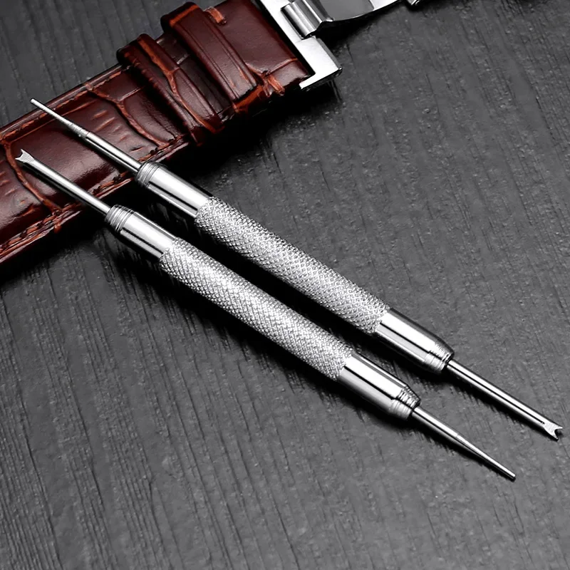 Spring Bar Tool Set - 時計バンドアクセサリー修理ツール金属ブレスレット時計バンドオープナーストラップ交換スプリングバー接続ピンリムーバーツール