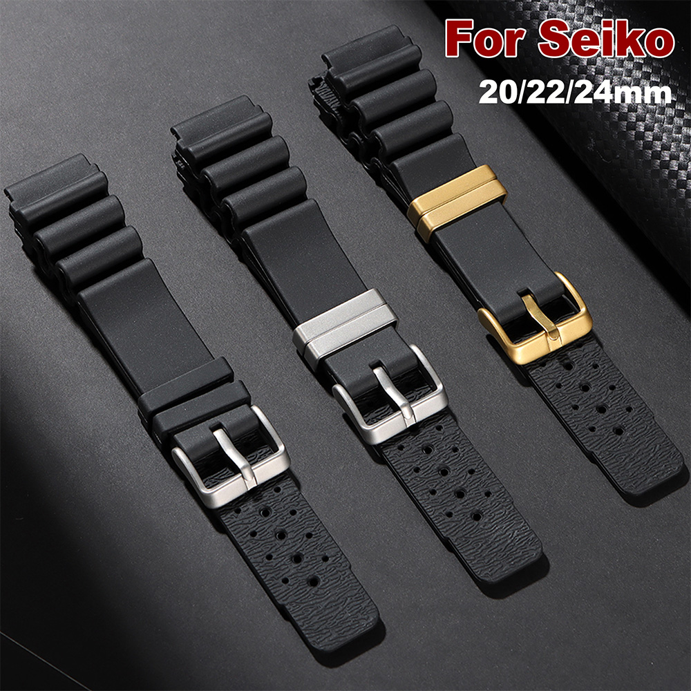 シリコン時計ストラップ 20mm 22mm 24mm ND  - Citizen Watch Promaster のレビューと価格