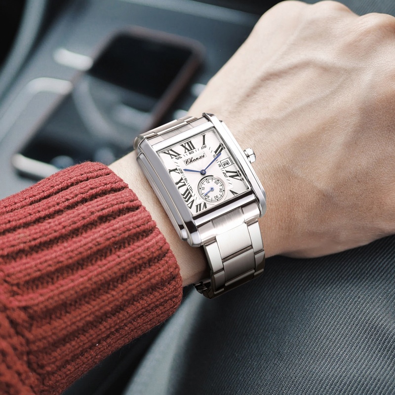 CHENXI 8216 クォーツ時計ファッションシンプルなビ - Cartier Watch Santos のレビューと価格