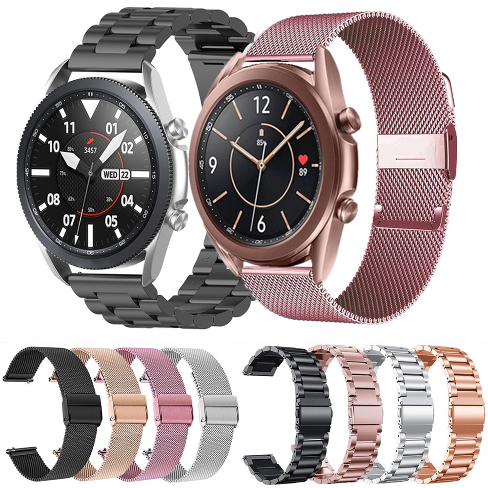 メタルストラップ サムスン ギャラクシー ウォッチ 42mm - Mesh Strap Metal のレビューと価格