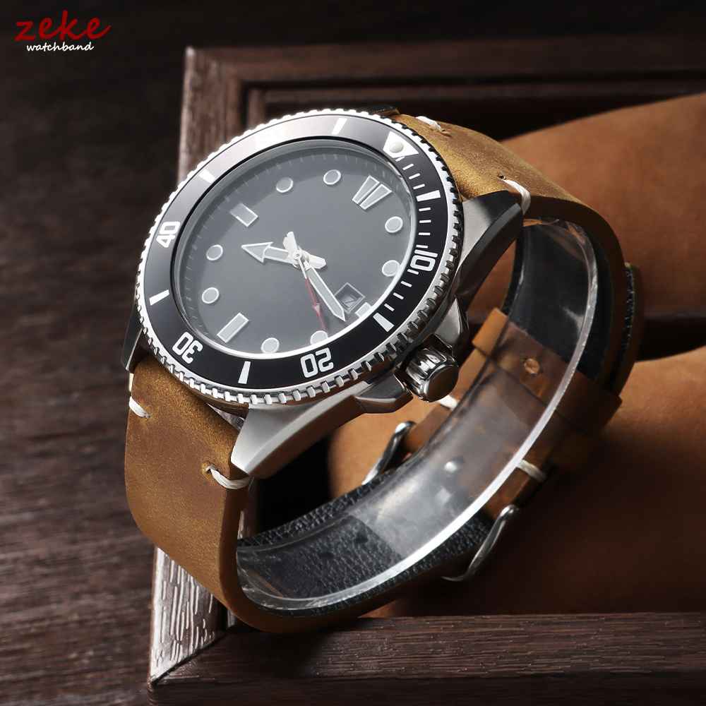 ヴィンテージ ソフトオイルワックス ウォッチバンド 18mm - Suede Strap Watch のレビューと価格