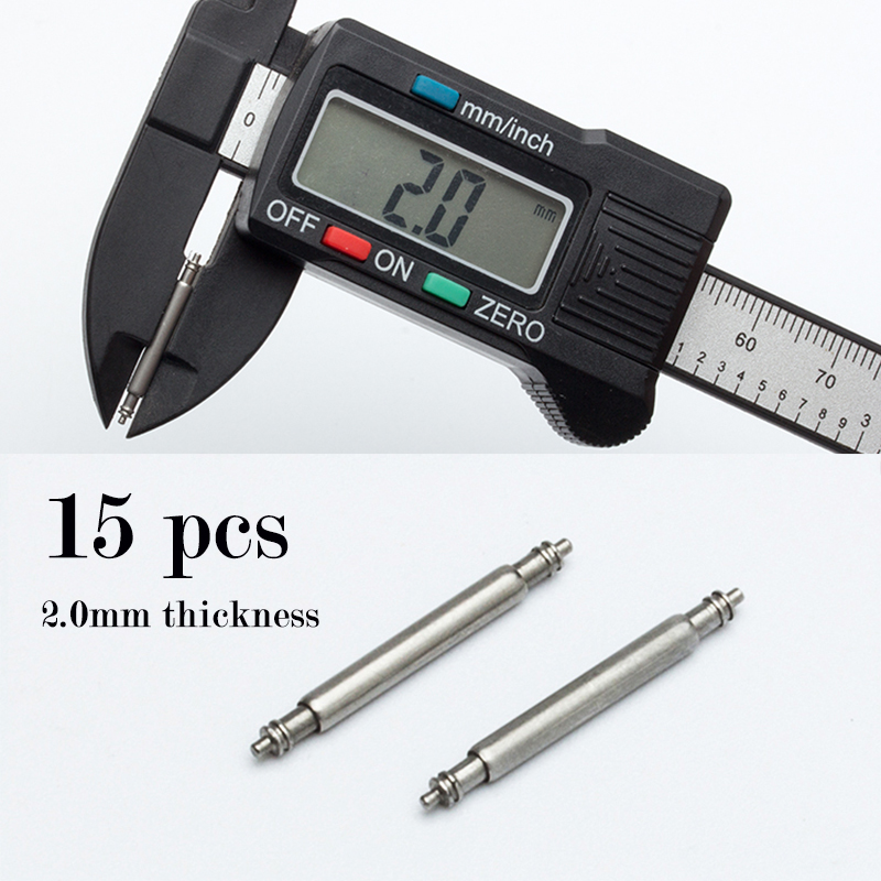15 個時計バンドピン 2.0 ミリメートル直径ストラップス - Spring Bar Tool Set のレビューと価格