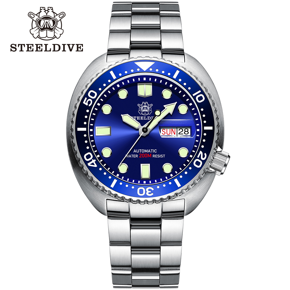 Steeldive-サファイアガラス時計,自動巻きムーブメン - Seiko Watch Prospex のレビューと価格