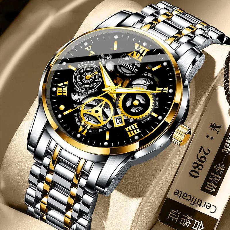 UTHAI 腕時計男性用トレンディなハイエンドライト高級多用 - Seiko Watch 5 Sports のレビューと価格