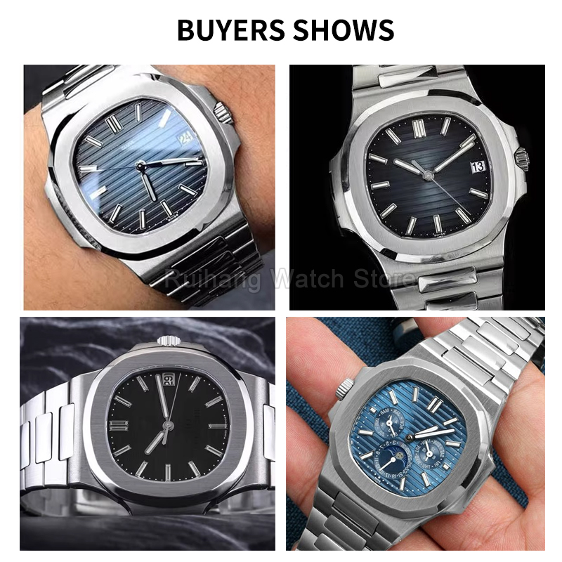 高強度ステンレス鋼時計ストラップ 13 × 25 ミリメート - Patek Philippe Watch Aquanaut のレビューと価格