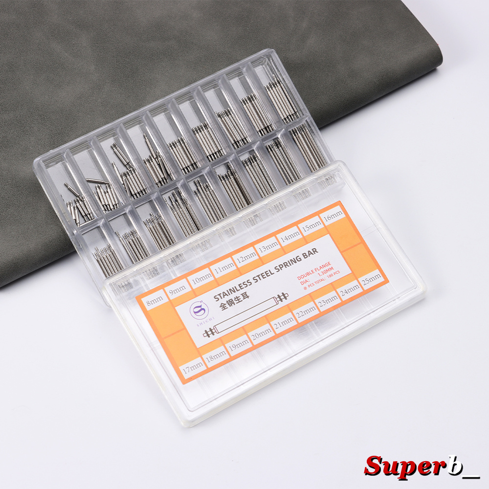 360 個直径 1.3 ミリメートル/1.5 ミリメートル/ - Spring Bar Tool Set のレビューと価格