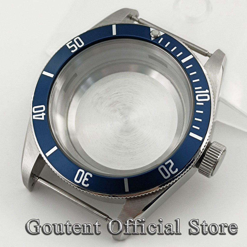 Goutent-サファイアクリスタルシルバーウォッチケース, - Seiko Watch 5 Sports のレビューと価格