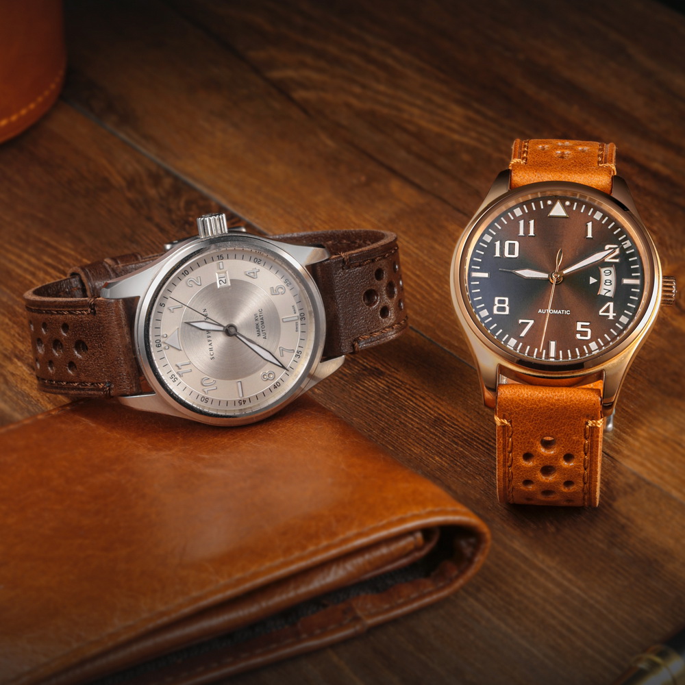 Hemsut 牛革時計バンドクイックリリースソフト通気性イタ - Leather Strap Quick Release のレビューと価格