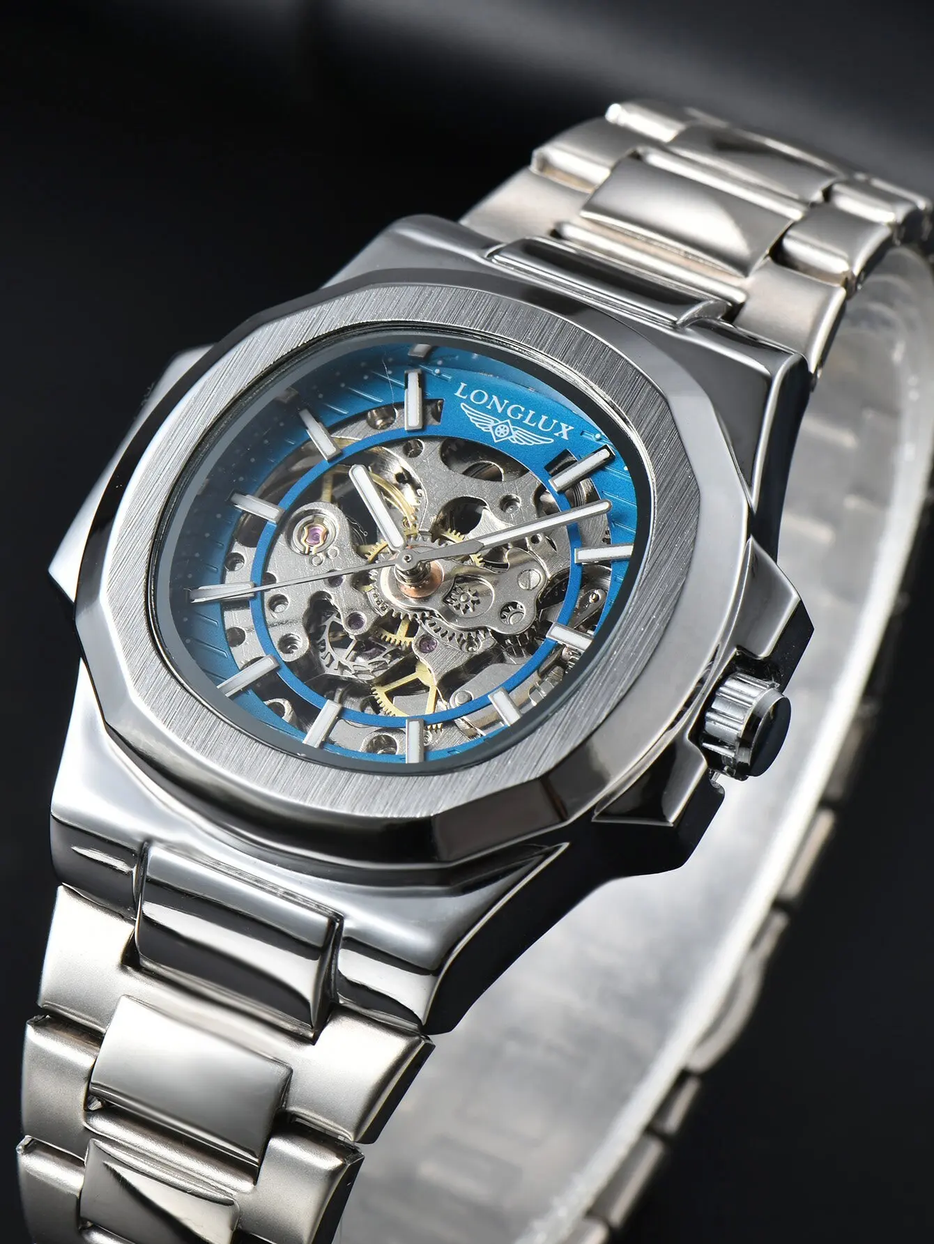 ロンラックス メンズ 自動巻き機械式腕時計 高級腕時計 防水 - Seiko Watch 5 Sports のレビューと価格