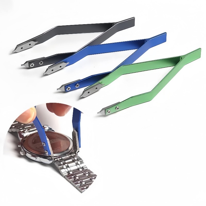 V 字型金属時計バンドピンセットプロフェッショナル精密スプリ - Spring Bar Tool Set のレビューと価格